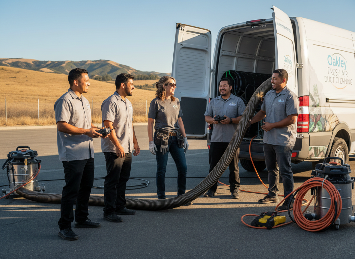 The Orbit Wrench team at work in Oakley